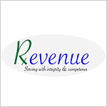 RxRevenue Medical Billing company logo.