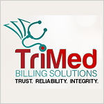 TriMed Billing Solutions company logo.