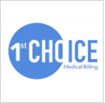 1st Choice medical billing services logo.