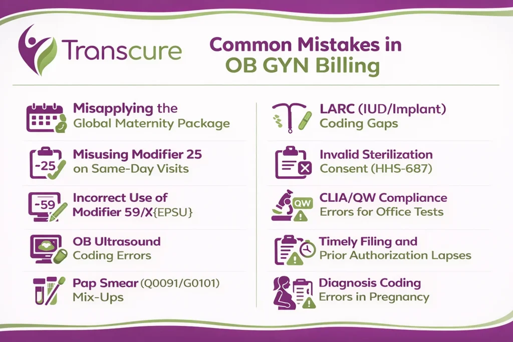 Common Mistakes in ObGyn Billing