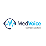 Medvoice Healthcare Solutions Company Logo.