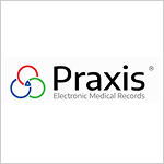 Praxis EMR company logo.
