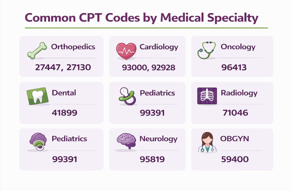 Common CPT Codes