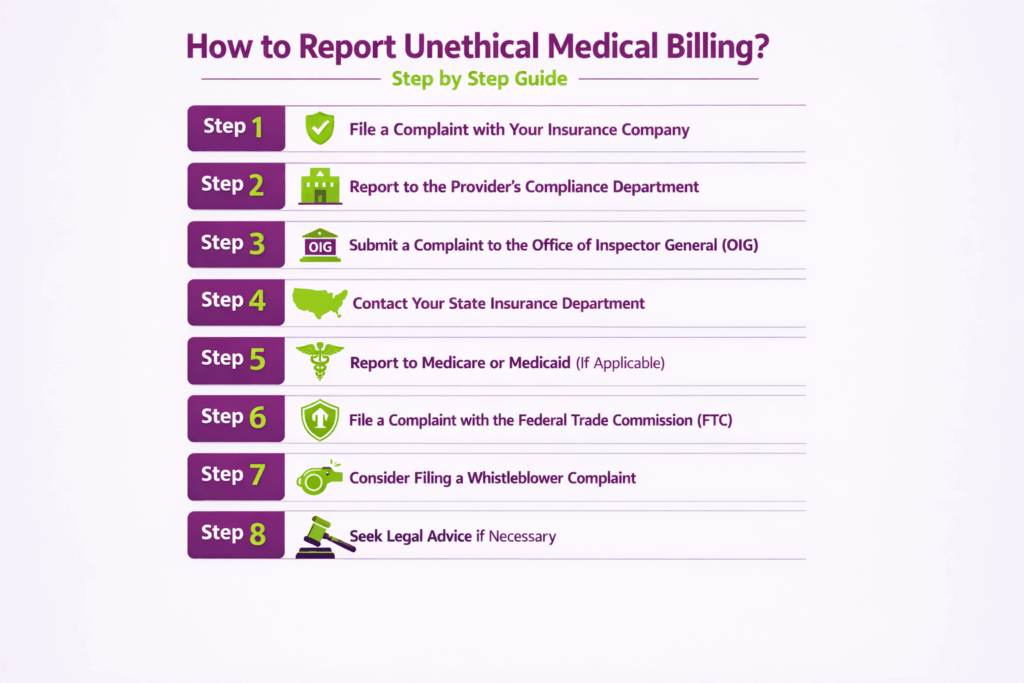 How To Report Unethical Medical Billing