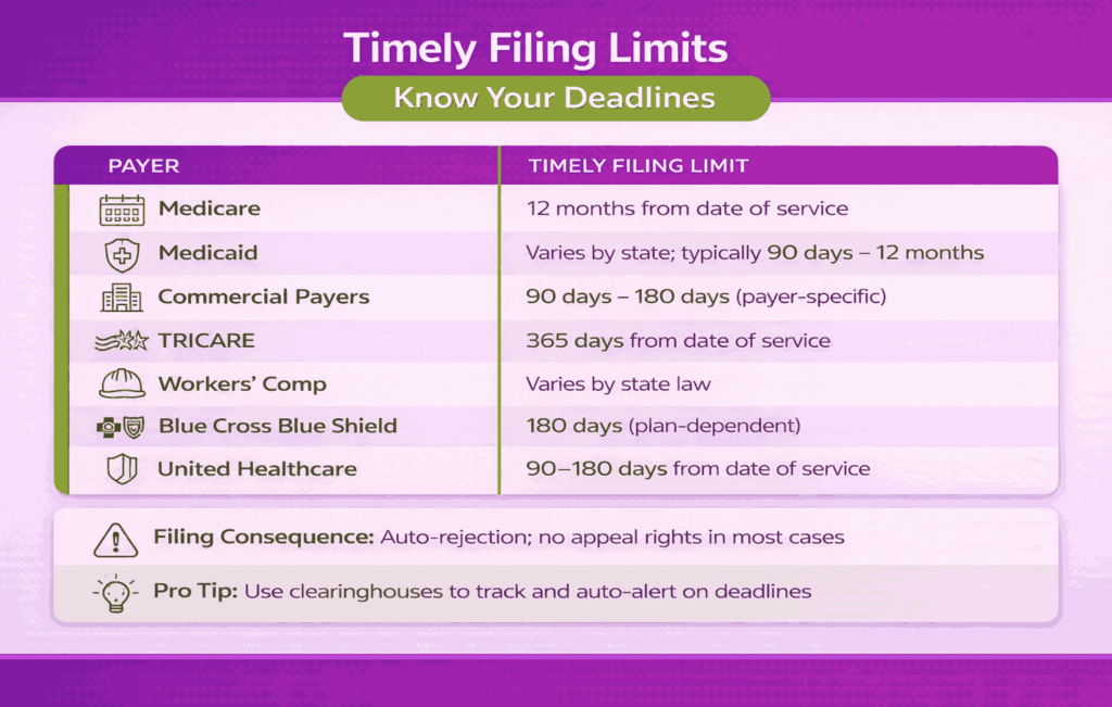 Timily Filing Limits know your deadlines