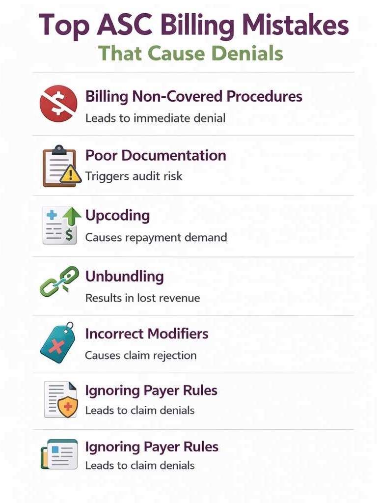 Top Big Mistakes in ASC Billing