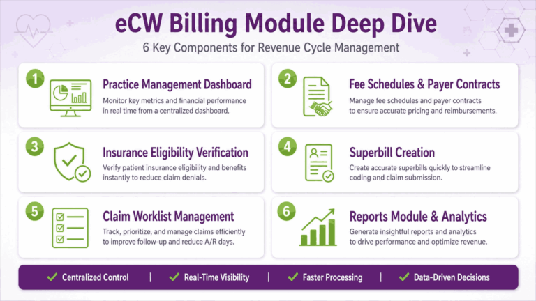 A Detailed Guide to eClinicalWorks EMR: How eCW EHR Billing Works