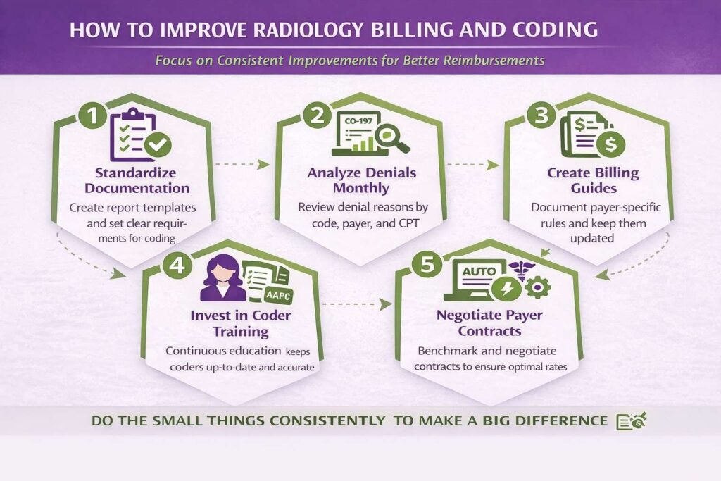 improve radiology billing