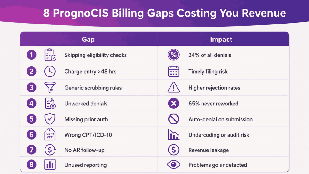 8 Prognocis billing gap costing you revenue