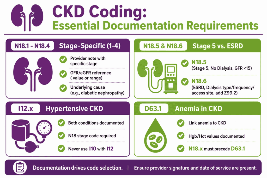 CKD Coding essential documentation