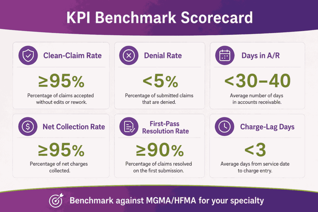 KPI benchmark scorecard