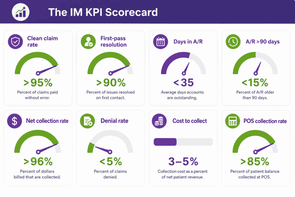 The Internal Medicine KPI Scorecard