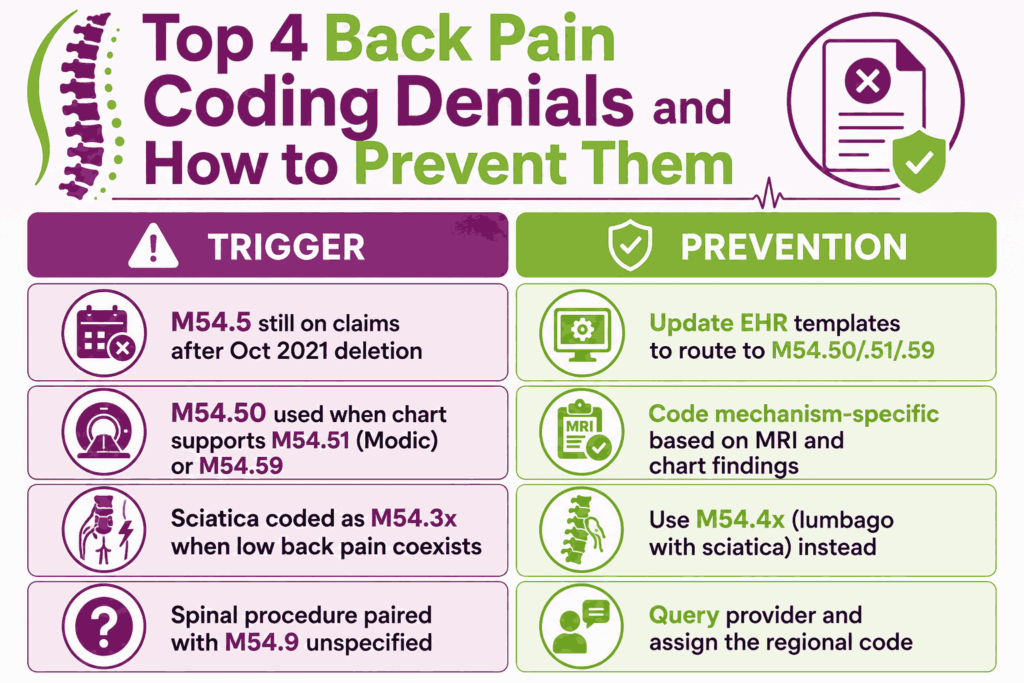 back pain top denial triggers prevention