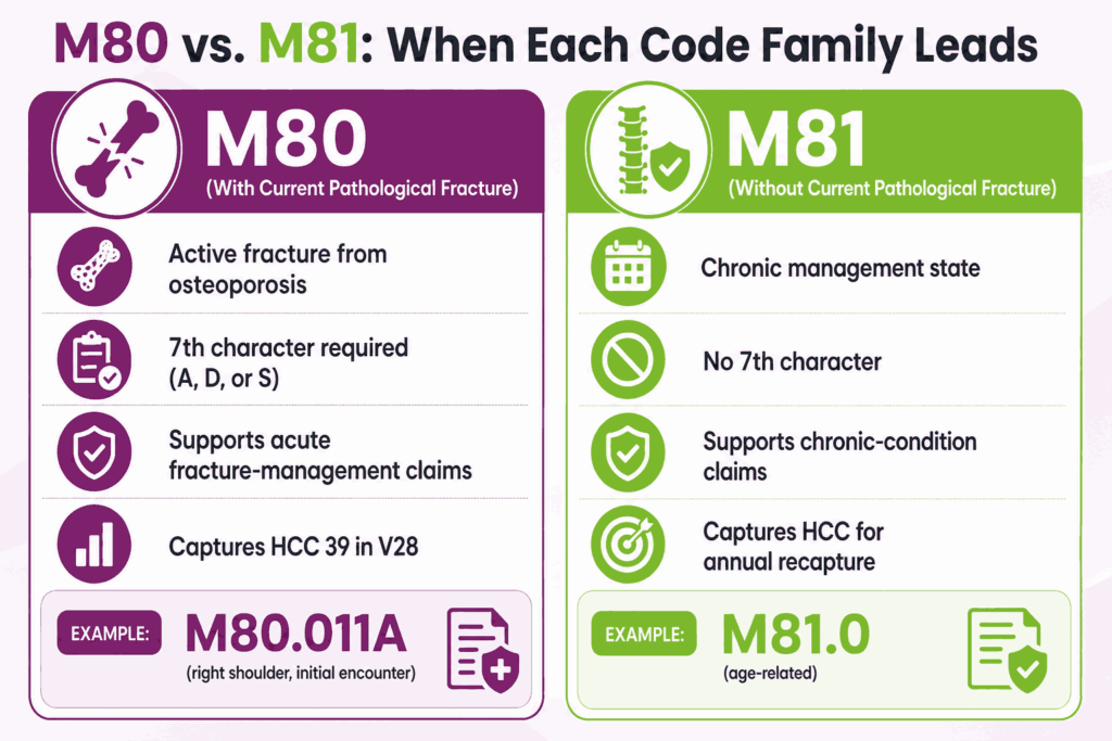 m80 vs m81: when each code family leads osteoporosis