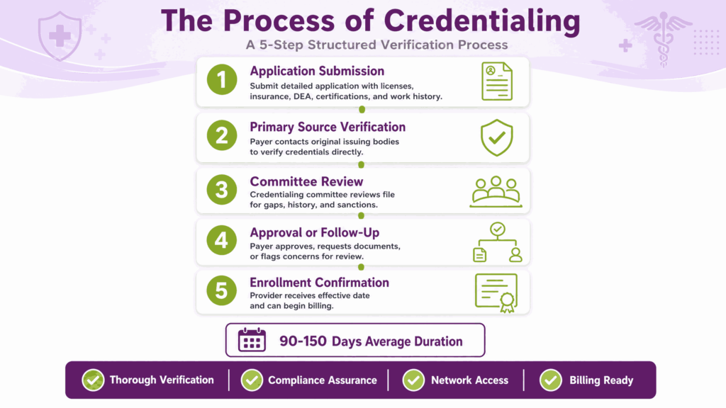 process of credentialing
