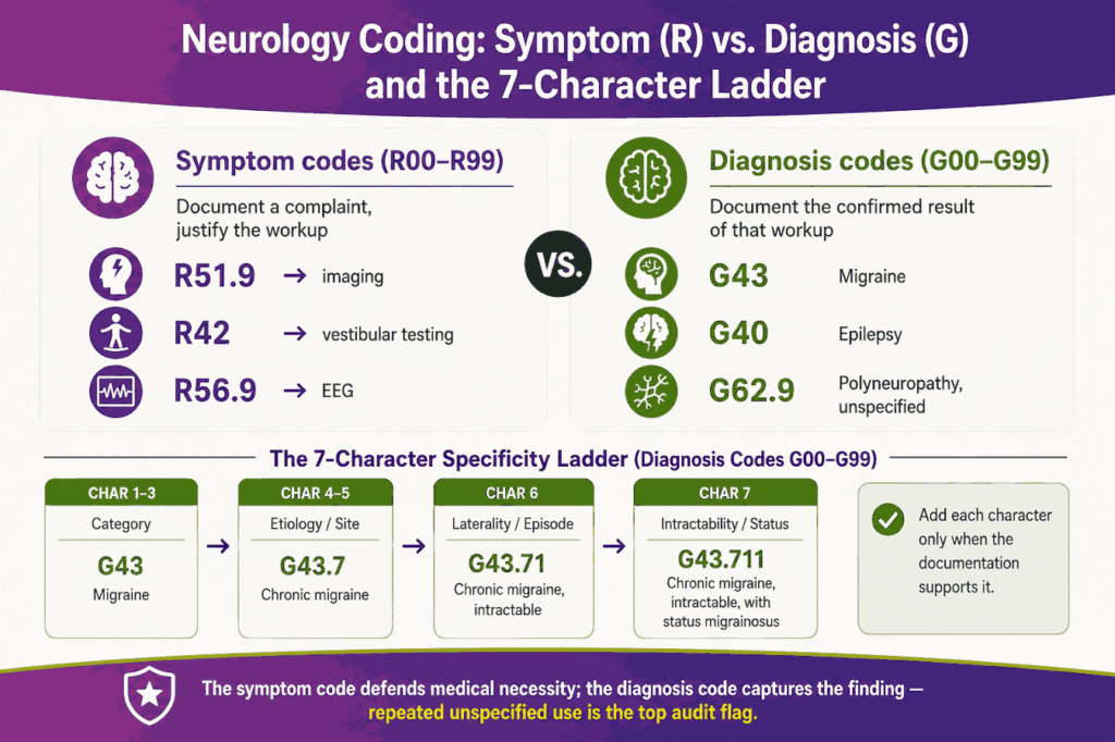 neurology coding