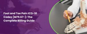 Foot and Toe Pain ICD-10 Codes (M79.67-): The Complete 2026 Billing Guide