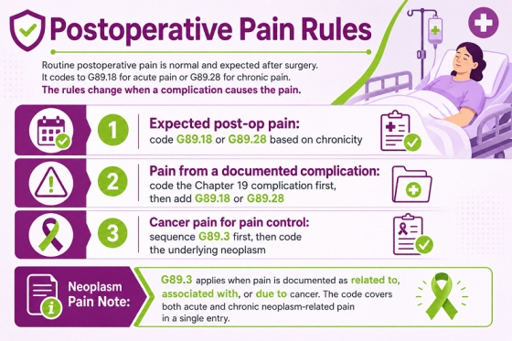 postoperative pain rules