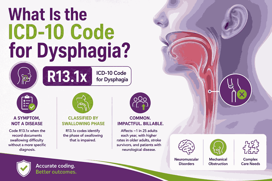What Is the ICD-10 Code for Dysphagia?