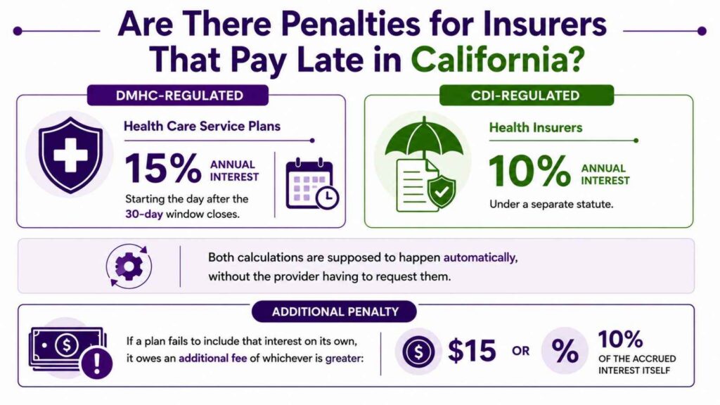 Are There Penalties for Insurers that Pay Late in California