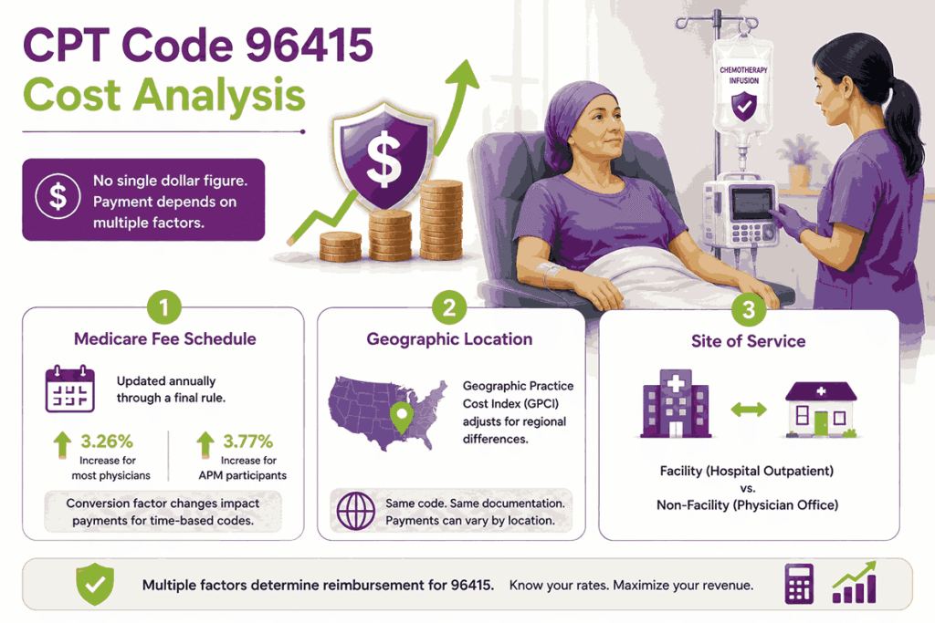 CPT Code 96415 Cost Analysis