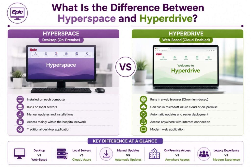 Difference between Epic Hyperspace and Hyperdrive