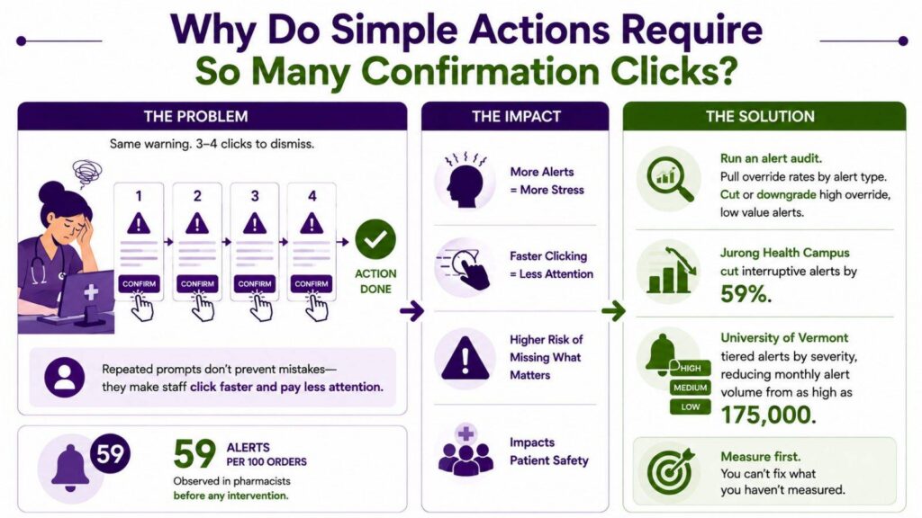 Epic EHR Challenges Too Many Click Confirmation