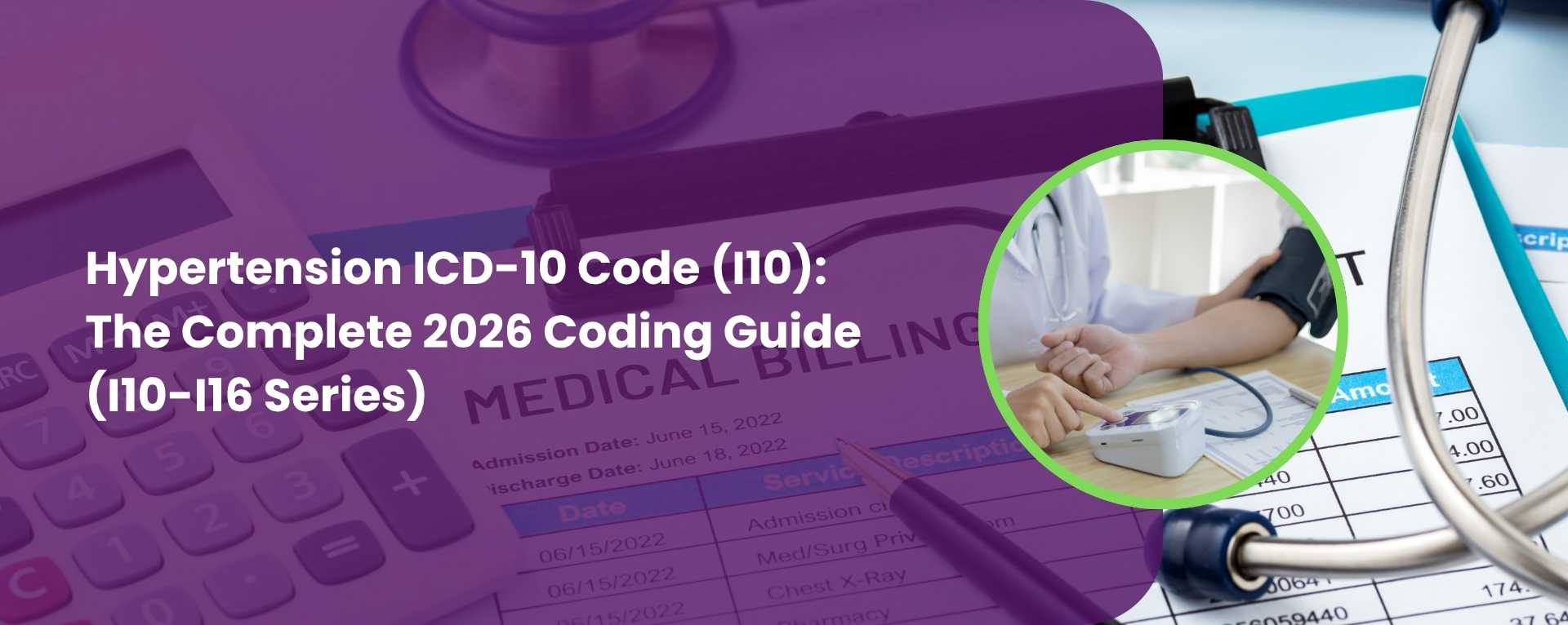 Hypertension ICD-10 Code (I10) The Complete 2026 Coding Guide (I10-I16 Series)