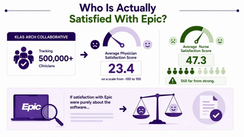 Physicians Satisfied with Epic EHR