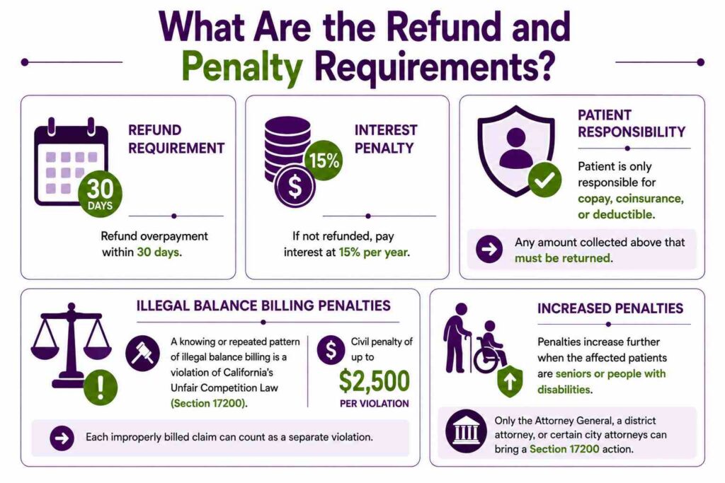 What are the Refund and Penalty Requirements