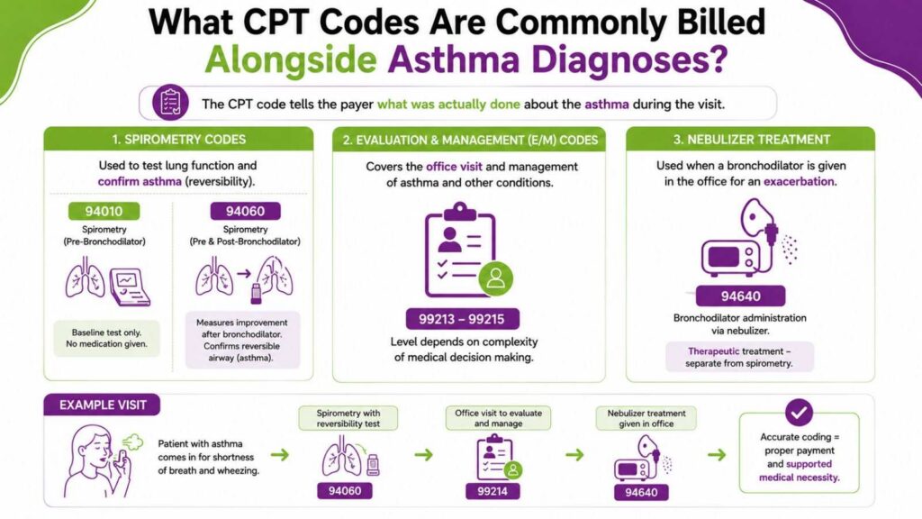 Asthma CPT Coding Reference Chart