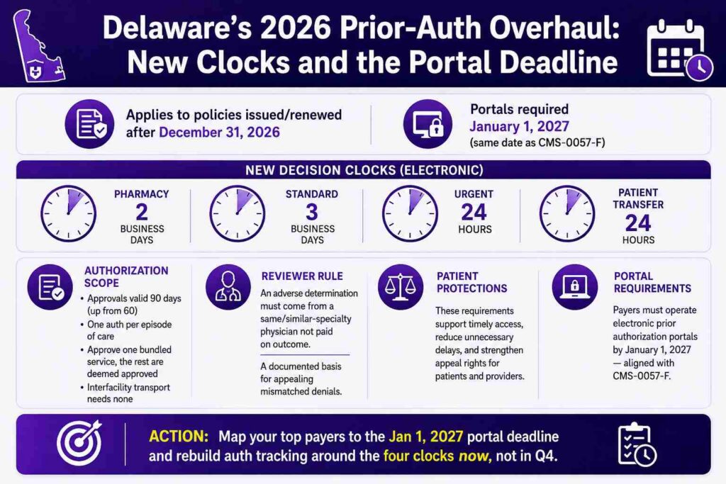 Delware's 2026 Prior-Auth Overhaul