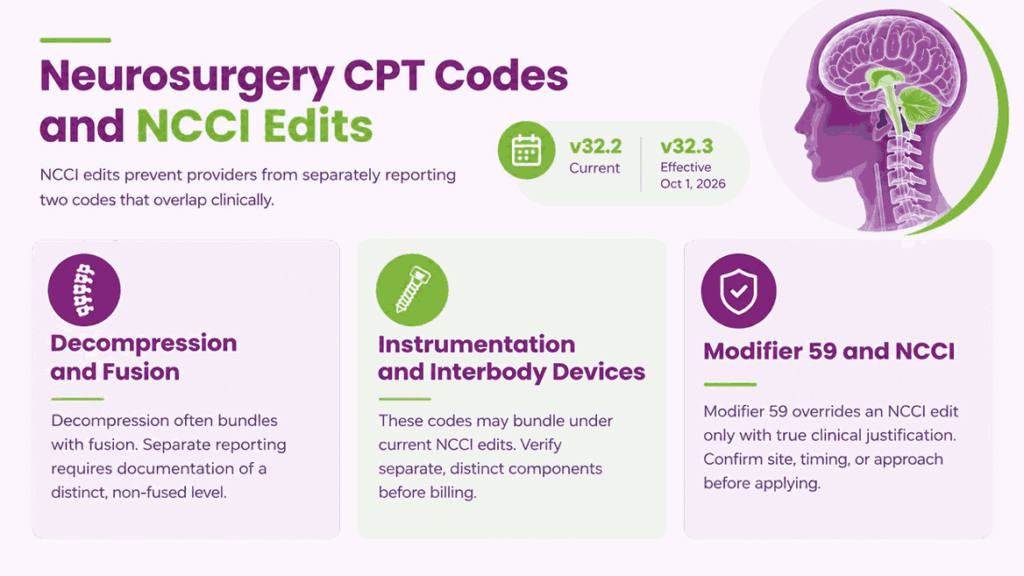 How Do NCCI Edits Impact Neurosurgery Billing?