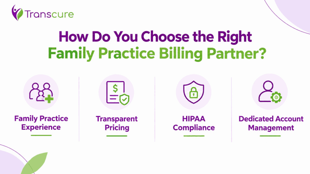 How Do You Choose the Right Family Practice Billing Partner