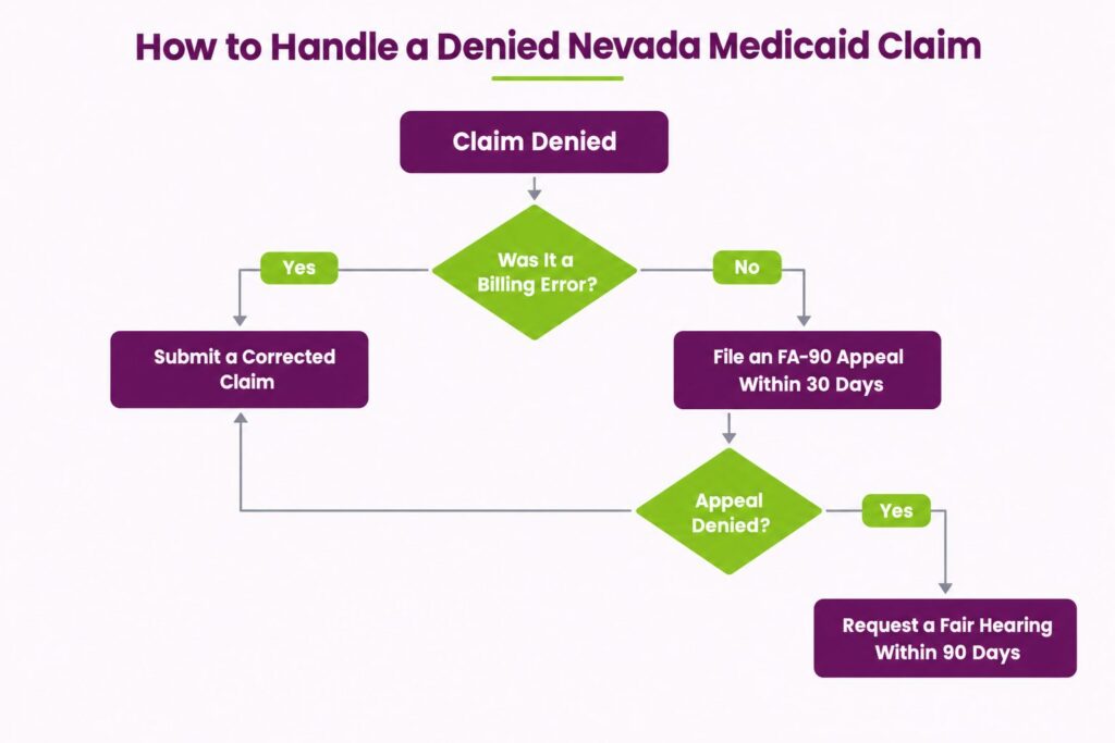 How to Handle a Denied Nevada Medicaid Claim