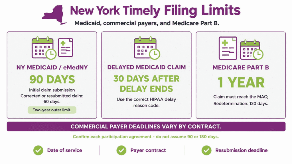 New York Timely Filing Limits