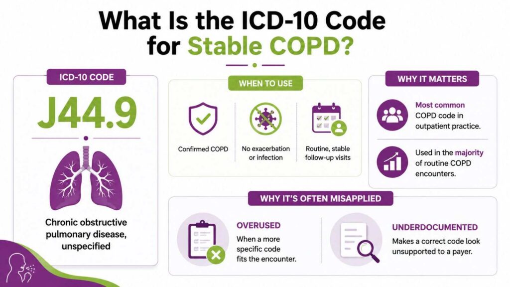 Stable COPD ICD-10 Code