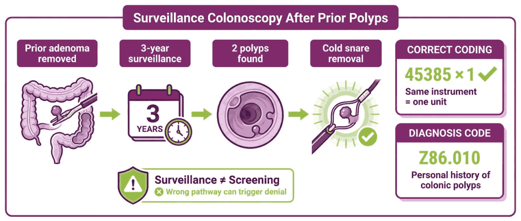 Surveillance Colonoscopy After Prior Polyps