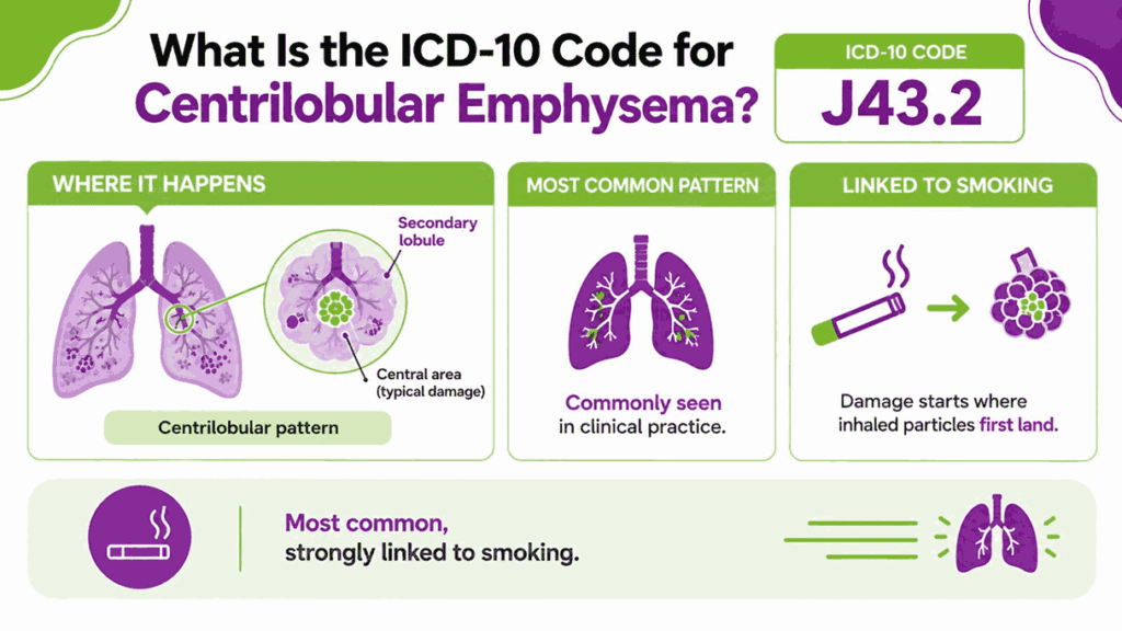 What Is the ICD-10 Code for Centrilobular Emphysema