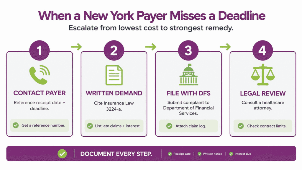 When a New York Payer Misses a Deadline