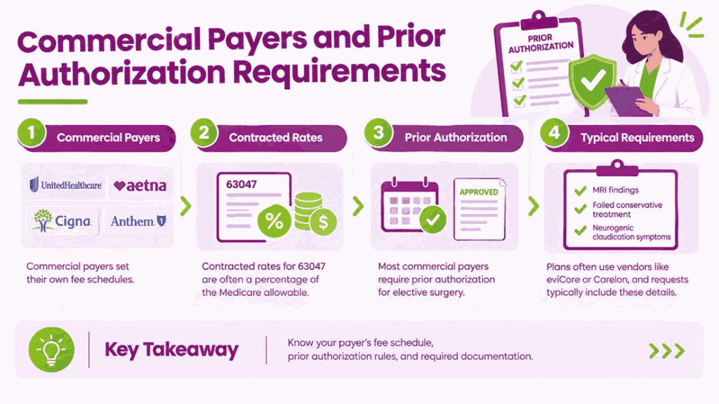 Commercial Payers and Prior Authorization Requirements