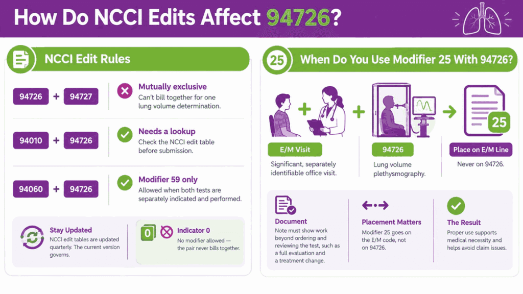 How Do NCCI Edits Affect 94726