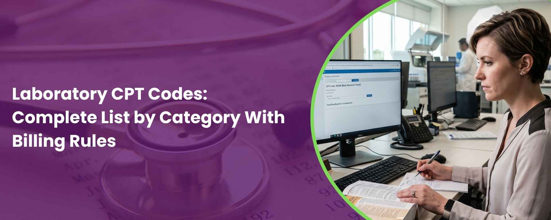Laboratory CPT Codes Complete List by Category With Billing Rules