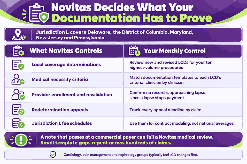 Novitas Decides What Your Documentation Has To Prove