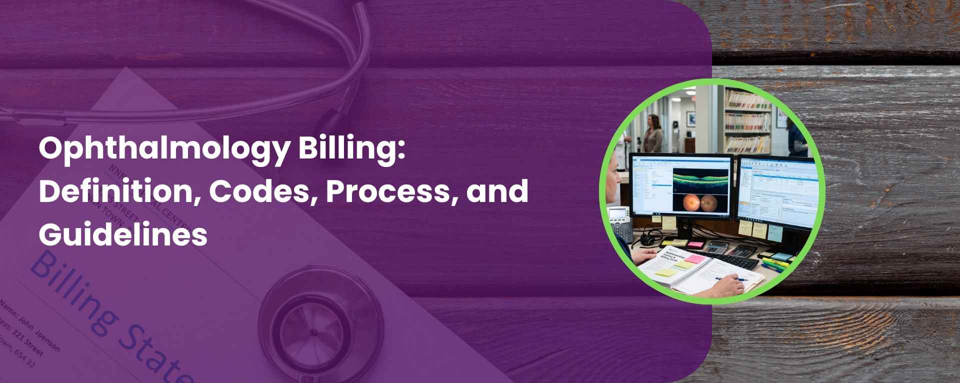 Ophthalmology Billing: Definition, Codes, Process, and Guidelines