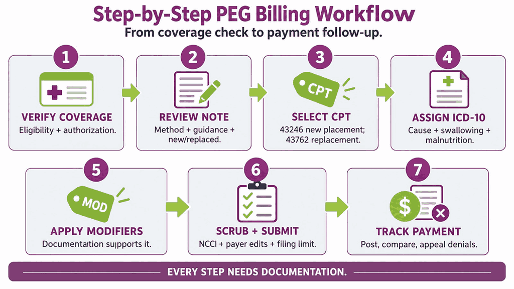 Step-by-Step PEG Billing Workflow