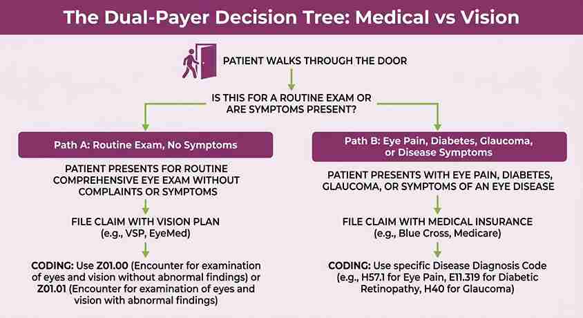 The Dual-Payer Decision Tree Medical vs Vision