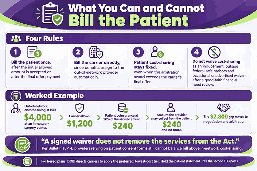 What You Can and Cannot Bill the Patient