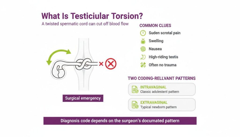 what testicular torsion is?