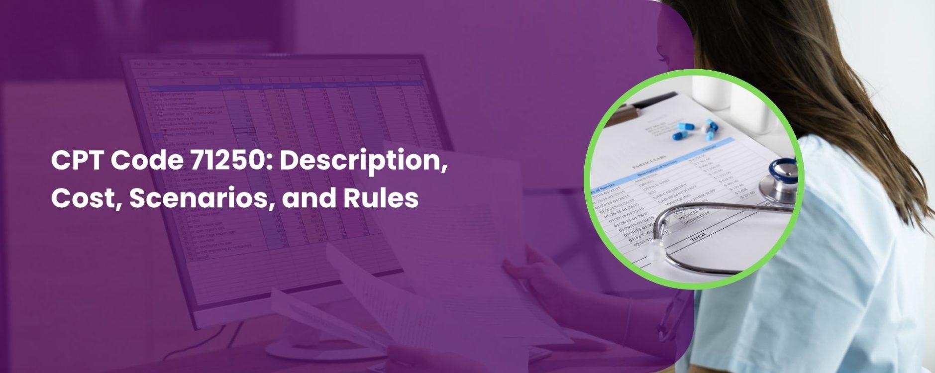 CPT Code 71250 Description, Cost, Scenarios, and Rules